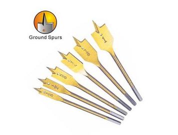 Brocas para madeira com haste sextavada e revestimento de titânio, padrão DIN, 6-40mm