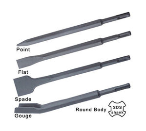 Cinzel de goiva SDS Plus 40Cr para concreto resistente