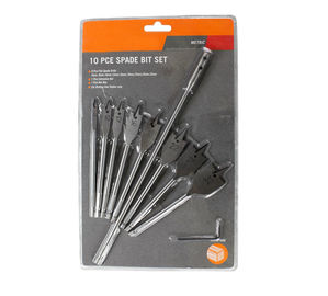 8pc Flat Wood Drill Bits Set com Hex Shank e Extensão