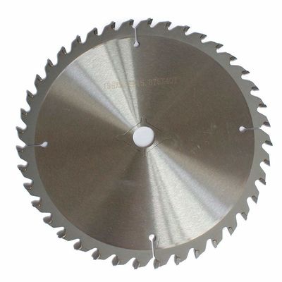 7-1/4 Inch 40 Dent TCT Circular Saw Blade para madeira dura e macia