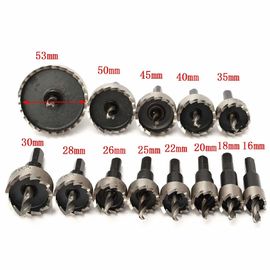 Kit de Serra Copo HSS de 13 peças para Aço Inoxidável 16-53mm