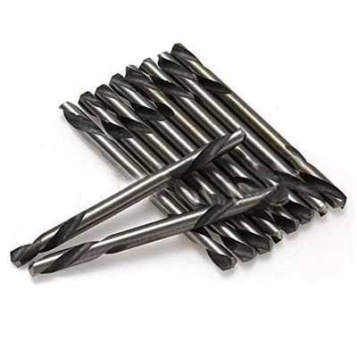 Bits de perfuração HSS de duas extremidades totalmente moídos para tamanho métrico de metal