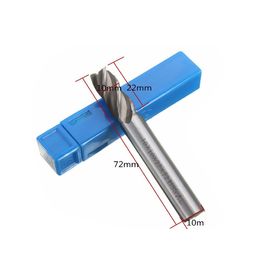 HSS 4 Moinho de extremos de flauta Máquina de corte de moagem CNC totalmente moída
