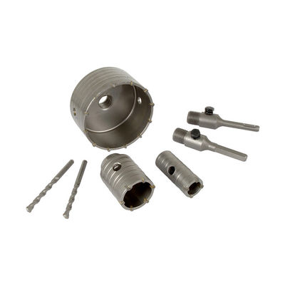 30-160 mm TCT Serra de buracos para paredes de concreto com SDS Plus Shank