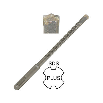 Broca para martelo SDS Plus com ponta de carboneto de tungstênio para concreto