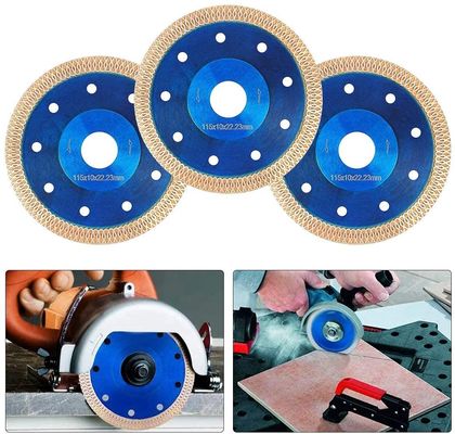 4Lâmina de serra de diamante de 0,5 polegadas para corte molhado de azulejos de porcelana