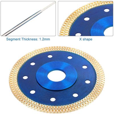 4Lâmina de serra de diamante de 0,5 polegadas para corte molhado de azulejos de porcelana