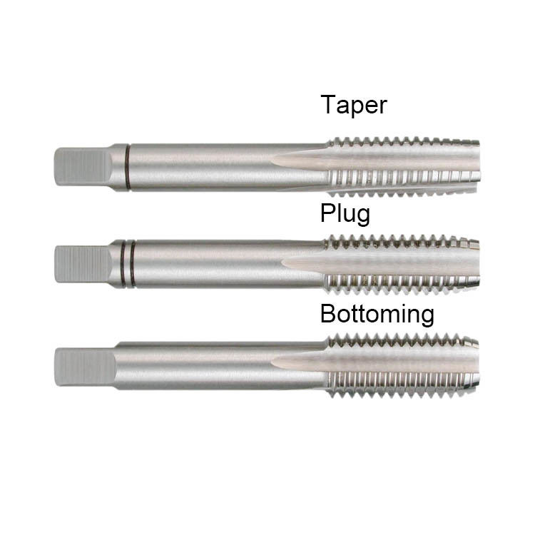DIN352 HSS Máquina de flauta reta torneiras M1-M64 aço ligado