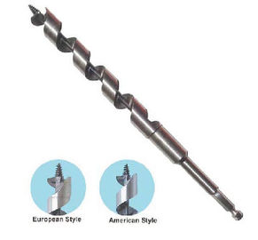 SDS Plus Wood Auger Bit Alto aço carbono acabamento brilhante