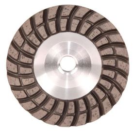 Roda de moldagem de copos de diamante de linha turbo dupla para pedra de concreto