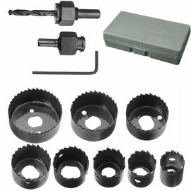 11 PCS Kit de Ferragem de Furação de Madeira 3/4 a 2 1/2 polegadas de aço de carbono alto