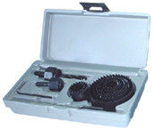 Set de serra de buracos de aço de alto carbono para madeira 13Pc 19-64mm