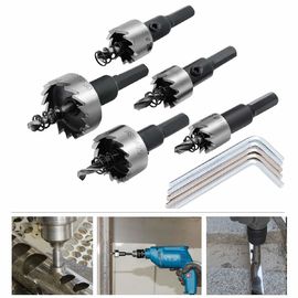 o furo de 5PCS 16-30mm HSS considerou o bocado de broca ajustar-se, furo do corte do metal considerou o grupo