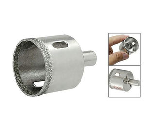 Bit de núcleo de diamante eletroplacado para vidro e azulejos 6-100 mm