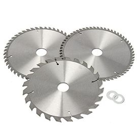 3 lâminas de serra circular TCT de 210mm 24/48/60 dentes para madeira e metal