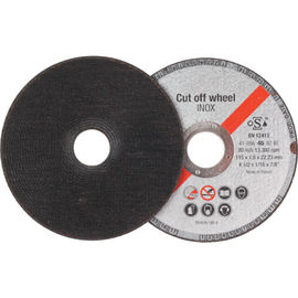 Disco de corte abrasivo de resina para aço inoxidável T41 T42