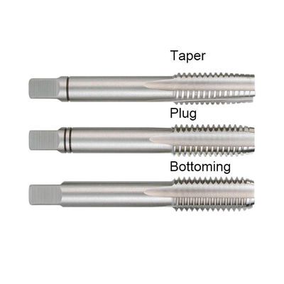 DIN352 HSS Máquina de flauta reta torneiras M1-M64 aço ligado